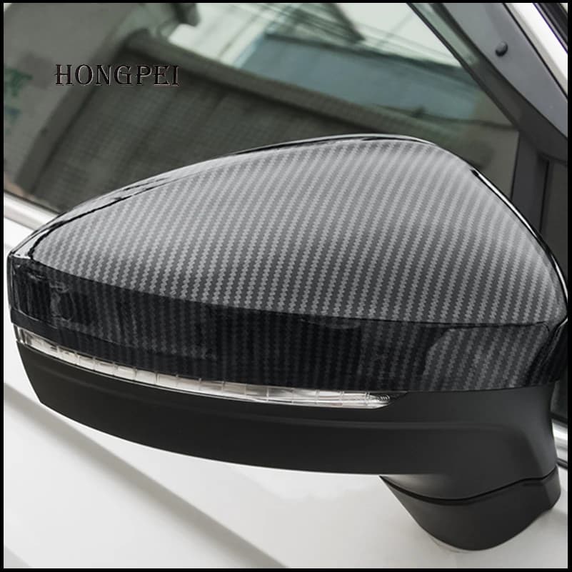For Volkswagen Tiguan MK2 2017-2018 Rearview Mirror Cover Caps Housing Car Styling Auto Parts Accessories for Vehicl