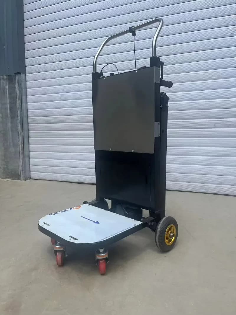Stair Climber Hand Trolley Powered Stair Climber 200kg/400kg Load Electric Stair Climbing Hand Truck Trolley