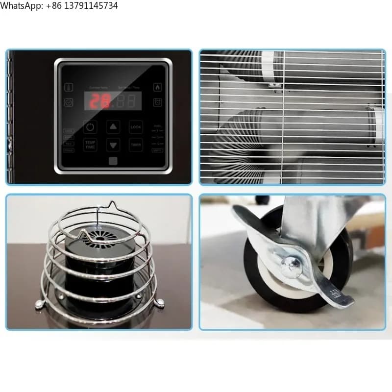 Low noise 24 hours timer shutdown 80 watt far infrared fuel heater home hotel