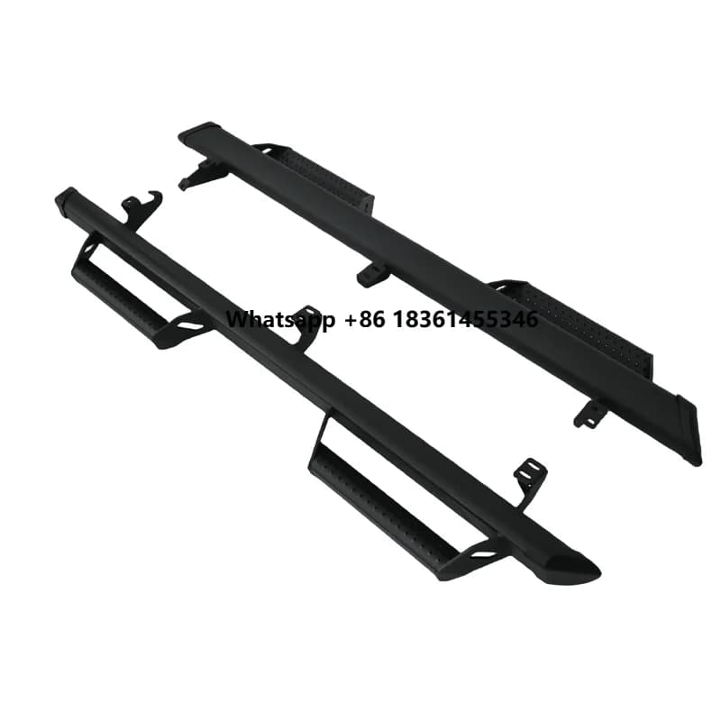 For 4RUNNER 2016-2023 Aluminum Alloy Foot Pedal Auto Body Kit Damei Hot-selling Vehicle Running Board Side Steps