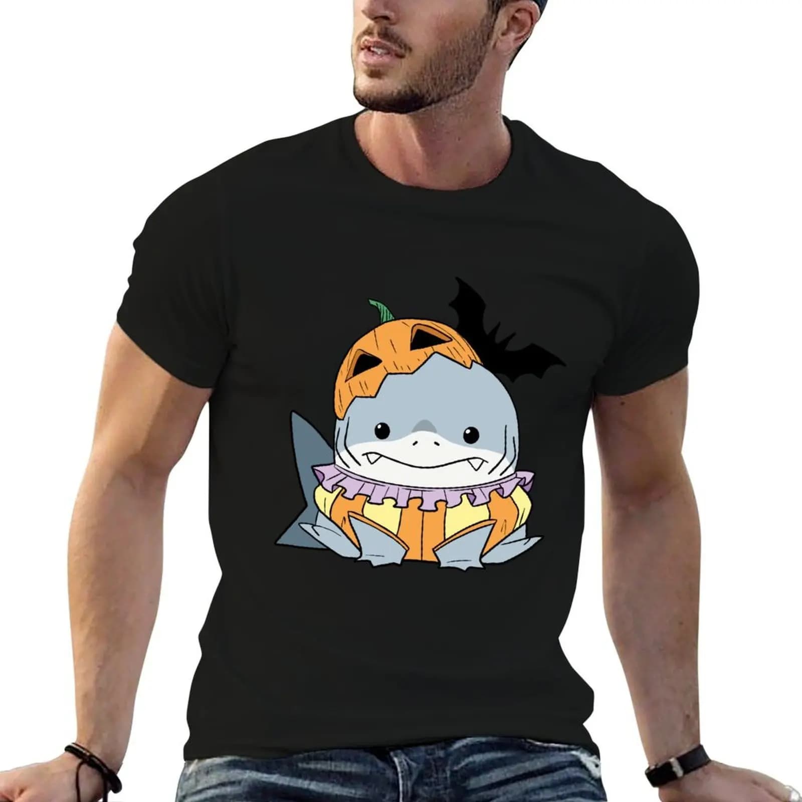 Halloween Jeff! T-Shirt man clothes oversized t shirt Men's cotton t-shirt