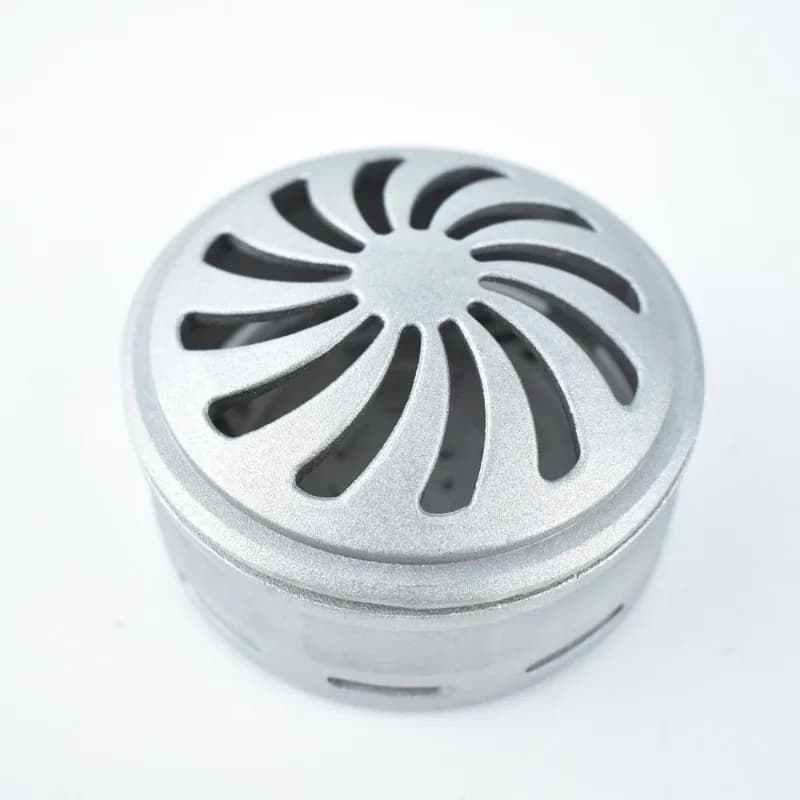 New aluminum alloy hookah carbon spacer, tinfoil-free windproof hookah accessories