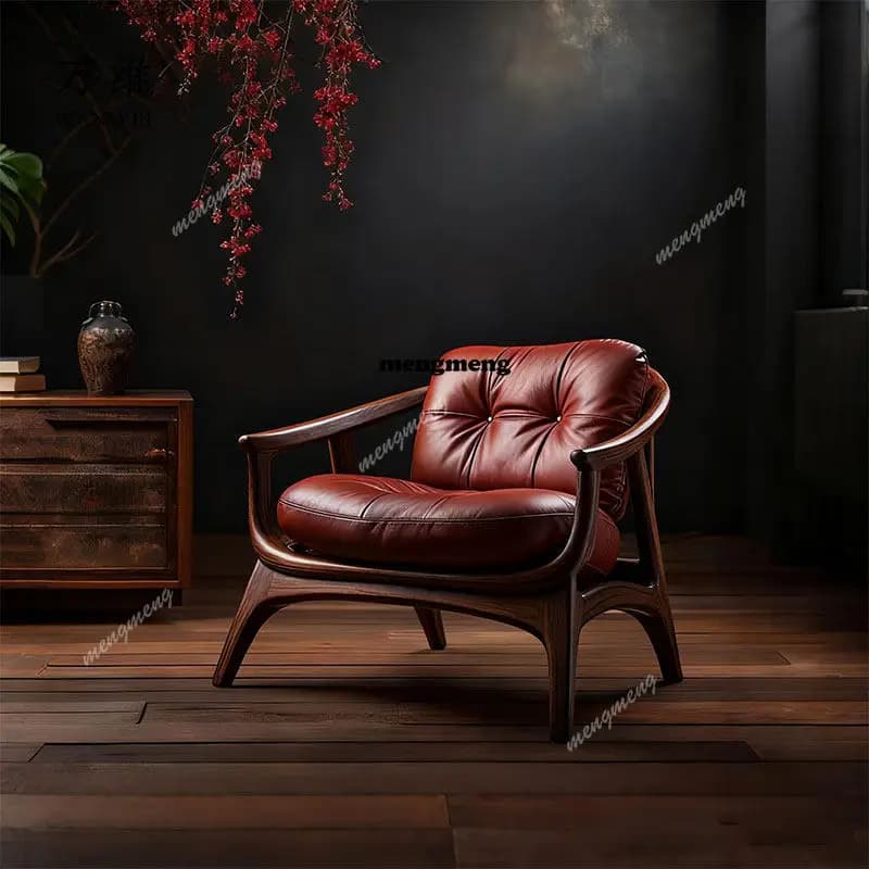 Nordic Brown Living Room Chairs Classic Modern Luxury Designer Living Room Chairs Lounge Comfy Sillones Modernos Room Furnitures