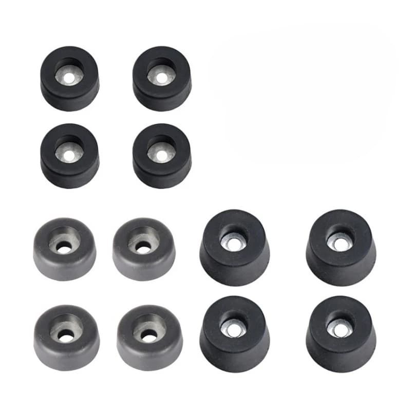 Audio accessories, plastic floor mats, power amplifier floor mats, round power amplifier glue feet with iron sheets