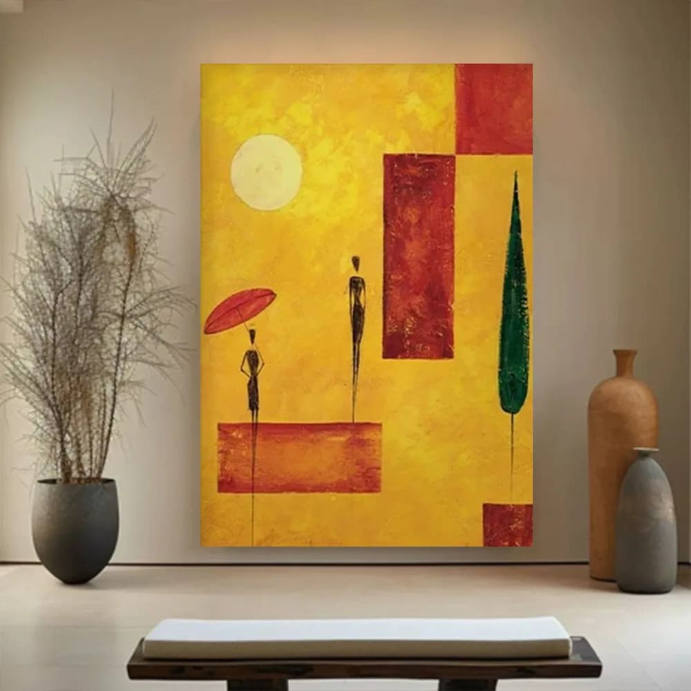 Modern Abstract Oil Painting Picture Hand Painted Canvas Wall Art For Living Room Hotel Office Decor New Design Original home