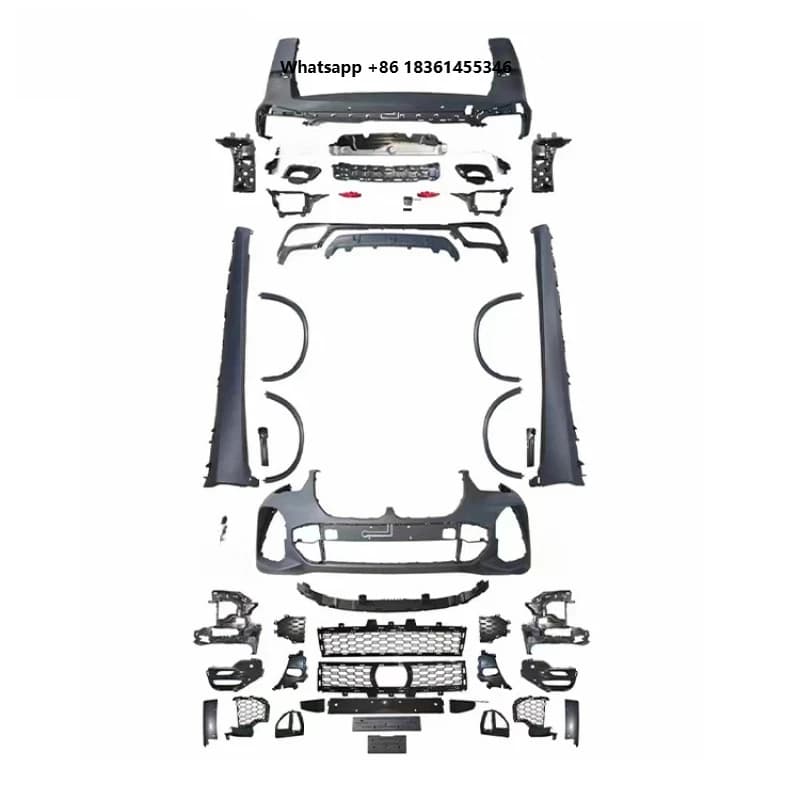 FOR Auto X5 Body Kit X5 G05 Upgrade MT Tech Sports Full Car Bumper Surround Bodykit