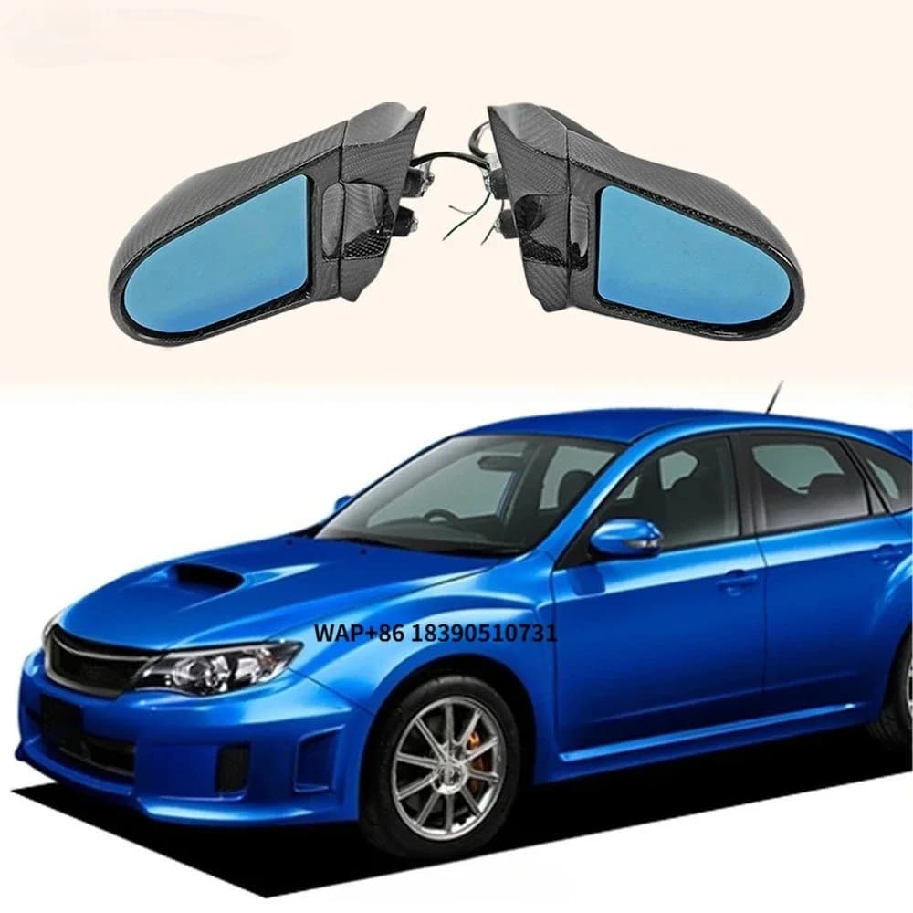 Aero Side Mirror Carbon Replacement for RHD Impreza WRX STI GRB GVB 08-14 Body Parts for Vehicles