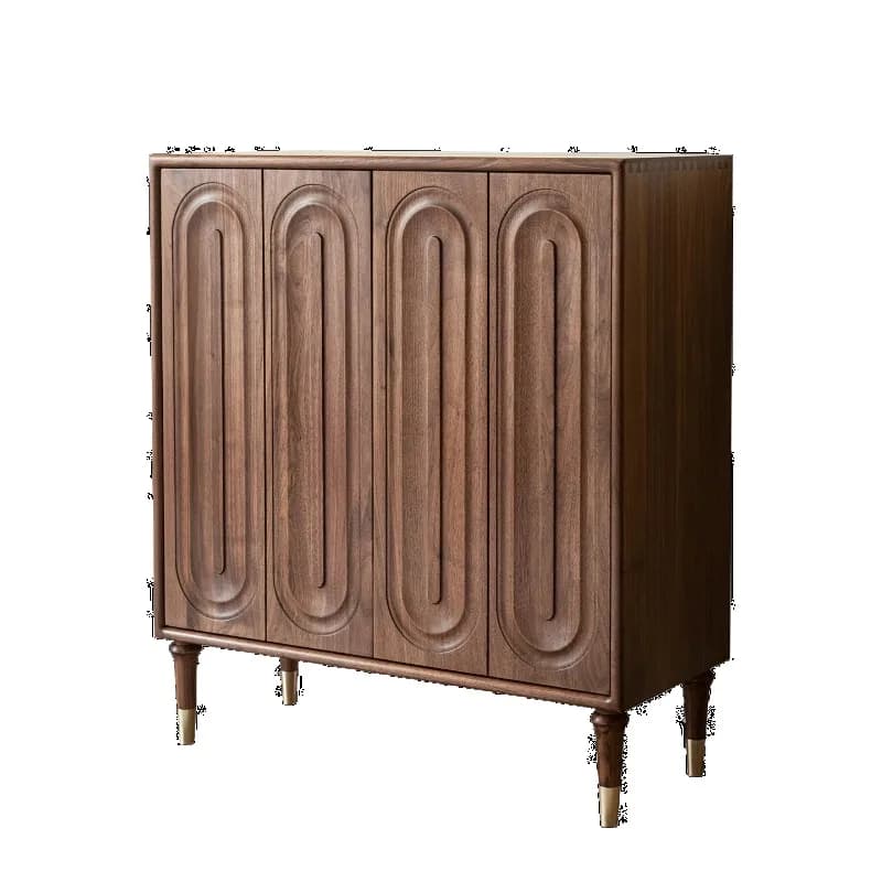 Modern Strong Shoe Cabinet Design Dust Cover Space Saving Storage Shoe Cabinet Living Room Wooden Porta Scarpe Furniture Home
