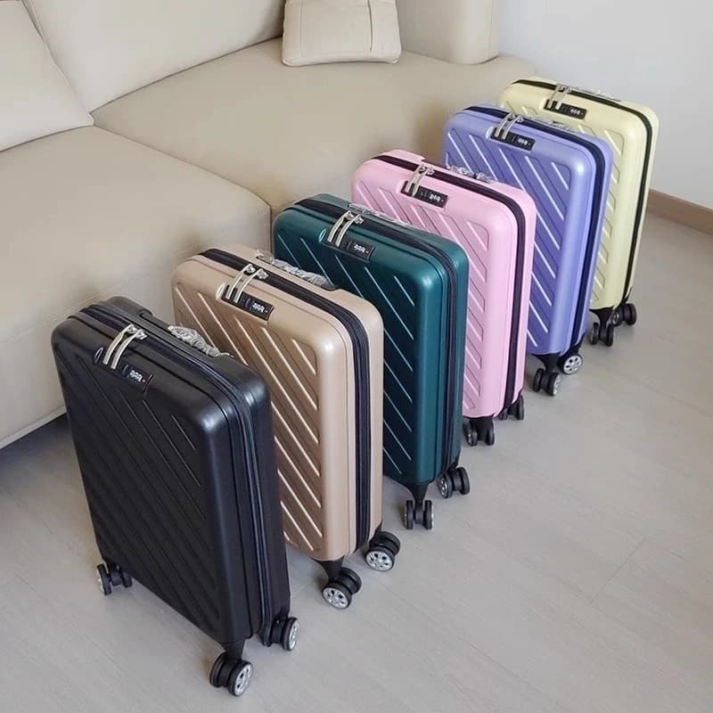 Foldable suitcase Women's 20-inch boarding case Universal wheel light trolley case Men's small suitcase