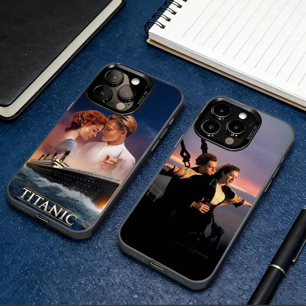 T-Titanic Movie Phone Case For iPhone 17,16,15,14,13,12,11 Plus,Pro Max,XS,Colorful Silver Phone case Funda Cover
