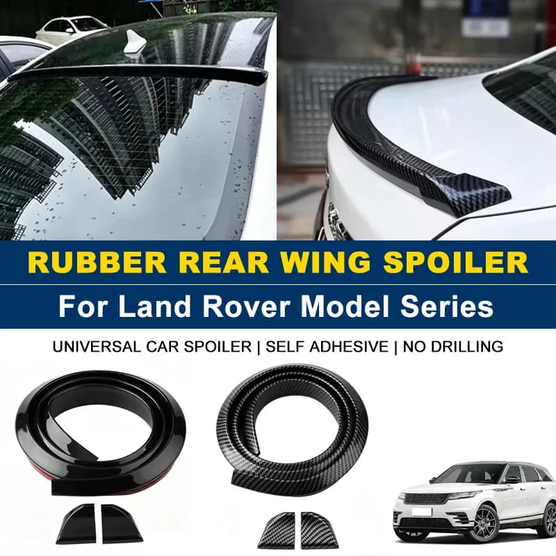 For Land Rover Range Rover Evoque Velar Discovery Sport Defender 1.5M Self-Adhesive Rear Spoiler Wing No Drill Trunk Lip Parts