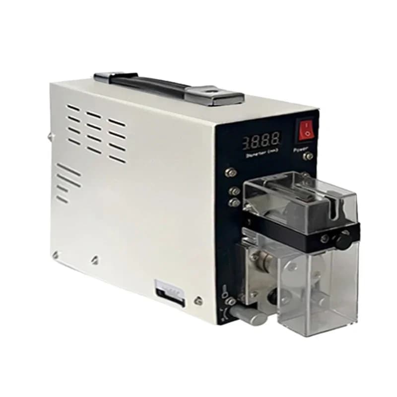 Pure electric induction stripping machine High precision wire and cable stripping machine small new energy wire harness