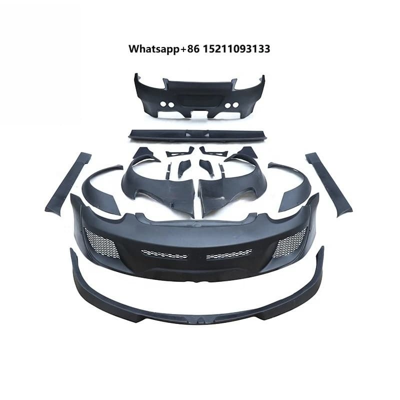Excellent Quality Rocket Bunny Style Fiberglass Car Body Kit Front and Rear Bumper Assembly for Cayman 987