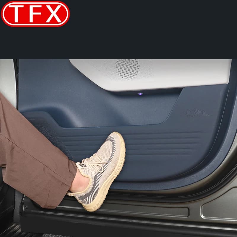 For Changan Deepal G318 2024 2025 Car Leather Door Anti Kick Pad Protection Side Edge Film Protector Stickers Auto Accessories