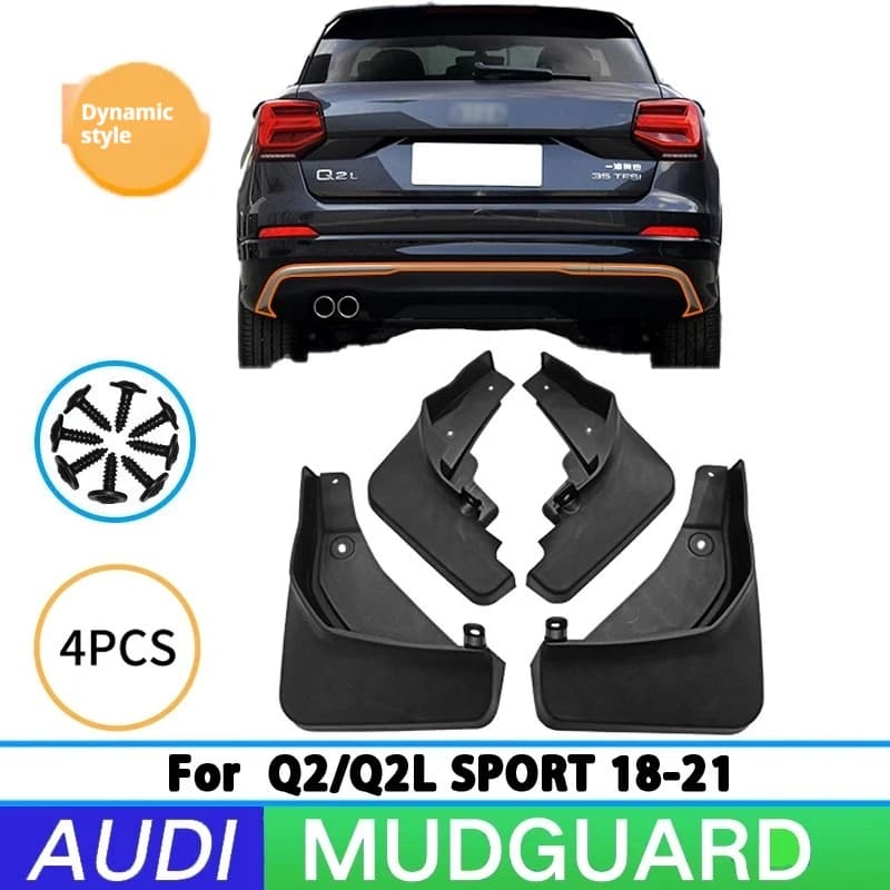 For Audi Audi Q2L sport 2018-2021 Car Tire Fender Splash Wound Front and Rear Wheel Fender Car Parts
