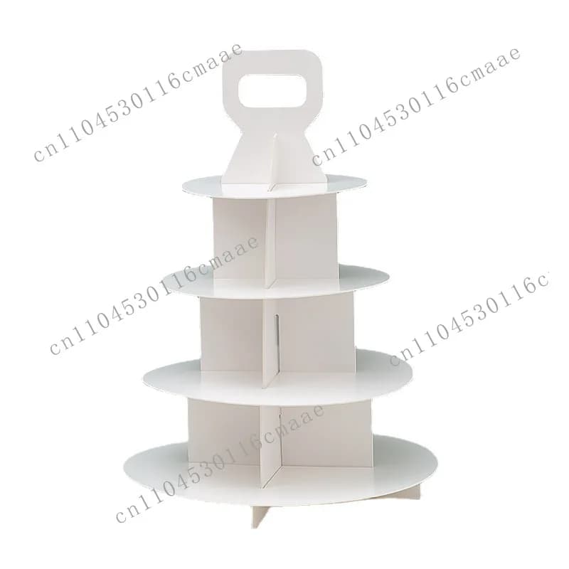 Dessert rack Multi-layer paper dessert cake rack Birthday scene party supplies Dessert table cake rack