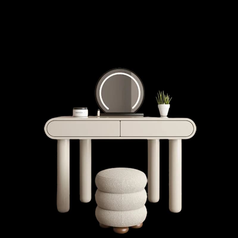White Storage Dressing Table Mirror Modern Small Corner Makeup Dressing Table Living Room Cheap Mueble Tocador Bedroom Furniture