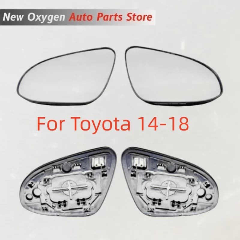 For Toyota 14-18 Corolla Rearview Mirror Lens 87961-02T90 Anti-Reflective Mirror Glass Heating