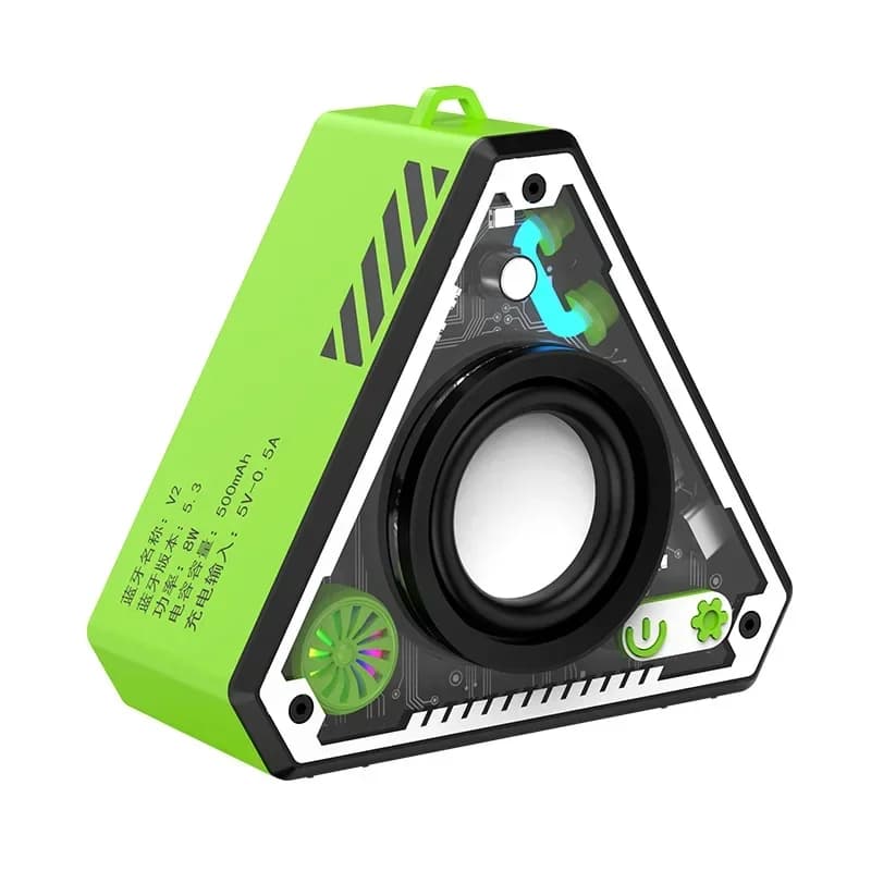 Mecha portable new wireless bluetooth subwoofer mini home desktop triangle stereo sound