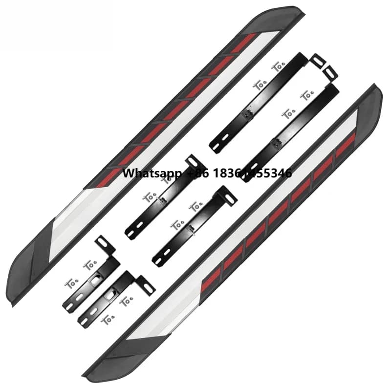 New Design Aluminum Alloy SUV Side Steps Running Boards Exterior Accessories