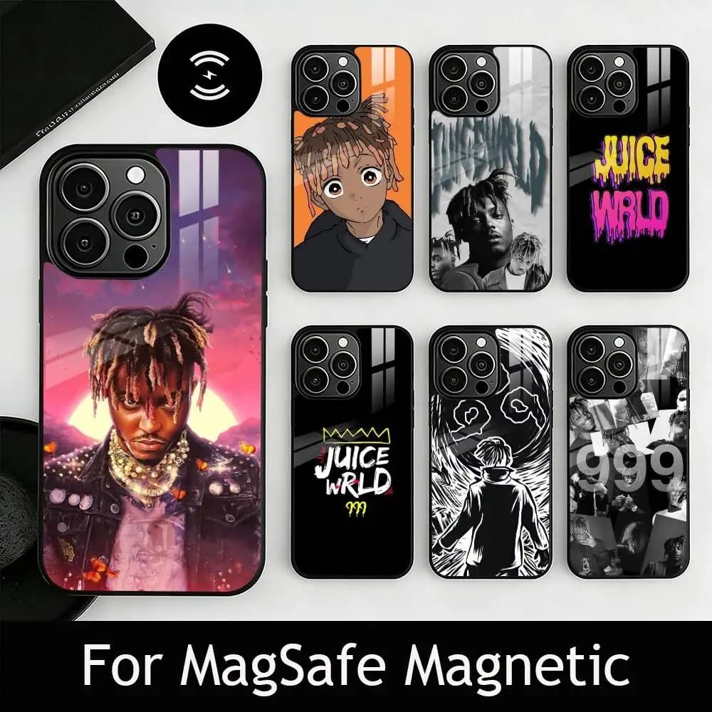 J-Juice Cool 999 W-Wrld Phone Case For iPhone17,16,15,14,13,12,11 Plus,Pro Magnetic For Magsafe Wireless Charging