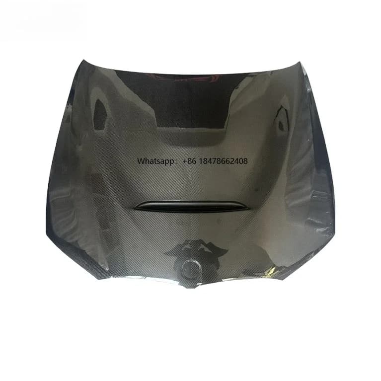 Wholesale Dry Carbon Fiber Hood for 3 Series G20 G28 Hood Front Engine Valve Cover Auto Parts Performance Kit