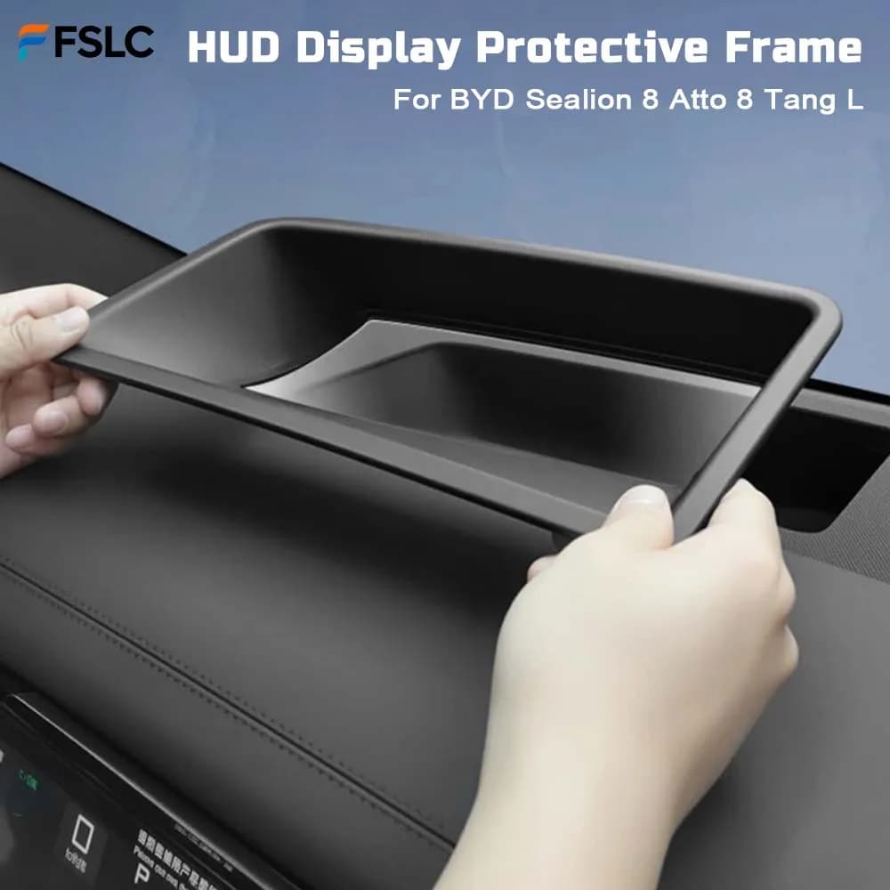 ⭐Genuine⭐ For BYD Sealion 8 Atto 8 Tang L Car Head-Up Display Protective Frame Instrument HUD Shield Cover Auto Modification