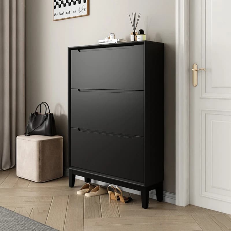 Wooden Organizer Shoe Cabinet Storage Display Living Room Entrance Hall Box Shoe Shelf Designer Gabinete Shoemakers Furniture
