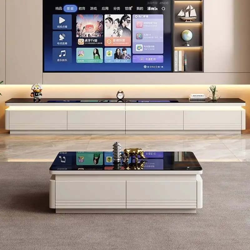 Cheap Drawers Tv Cabinet Classic Hidden Small White Black Tv Cabinet Designer Storage Unique Muebles Para Sala Furniture