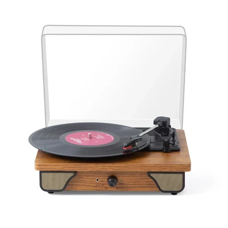 Chinese record player, retro phonograph, vinyl record player