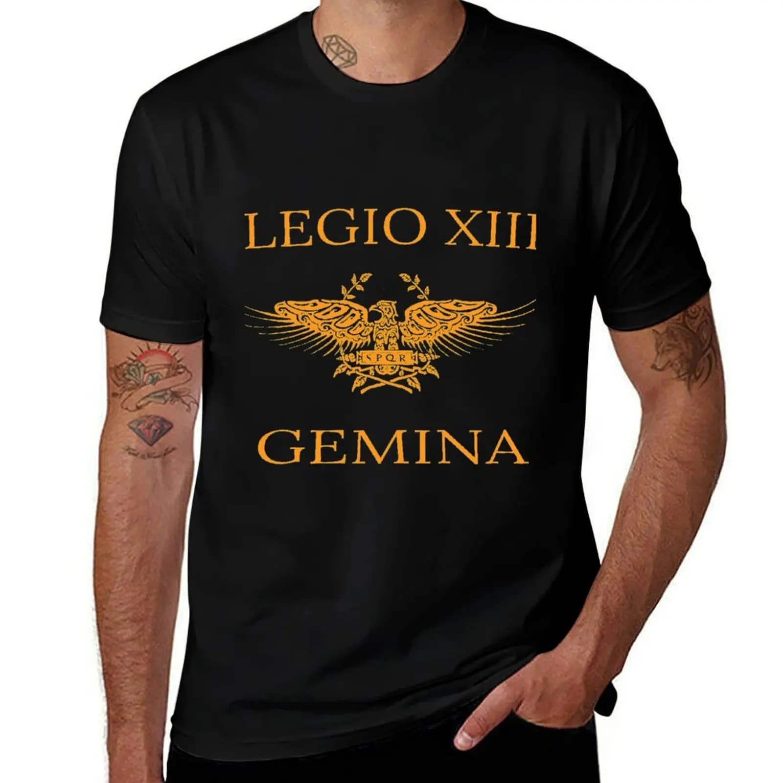 Legio XIII Gemina T-Shirt t shirt man plain man t shirt summer t shirt men 100% cotton luxury brand T-Shirt