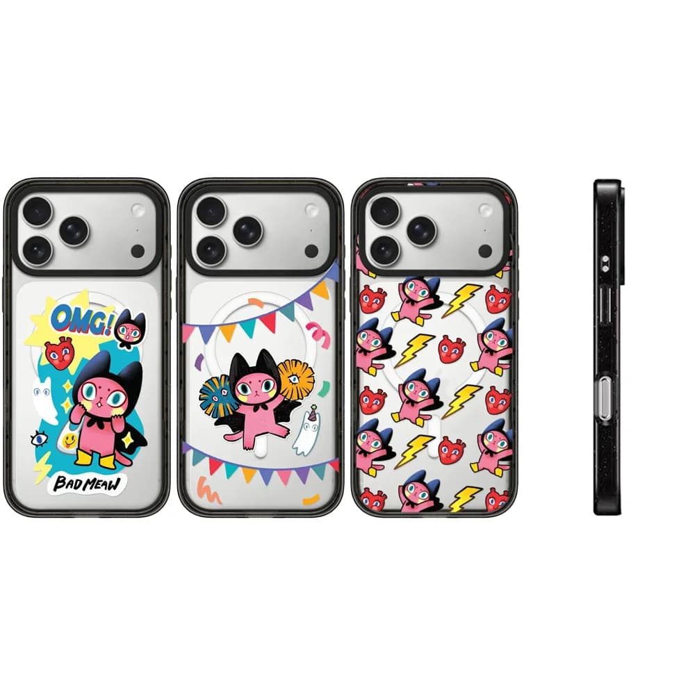 Happy Celebration Cartoon Acrylic Magnetic Phone Case Cover for IPhone 12 13 14 15 16 17 Pro Max Case for IPhone 17 Air