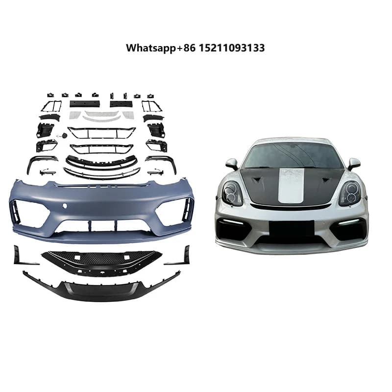 2012-2017 Car Modification 2023 Front Assy Body Kit Fog Light New Car Upgrade Suitability forn Boxster 981 718