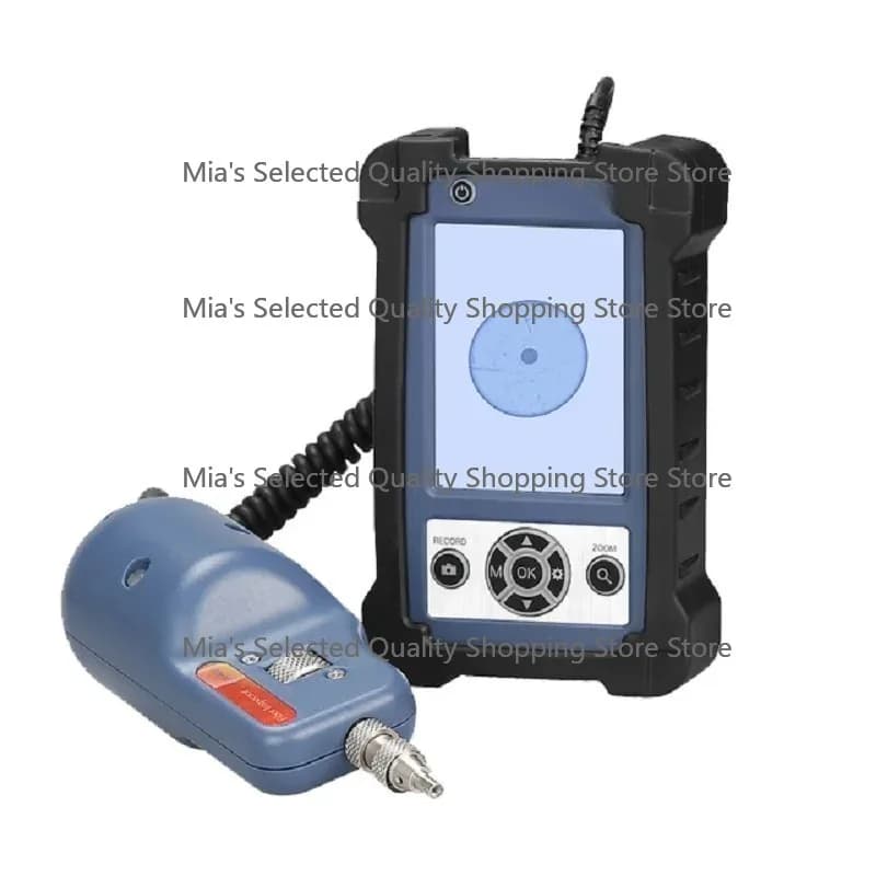 Optical Fiber End Face High End Detector Fiber Optic Inspection Microscope Probe Display 3.5 Inches Magnification 400X