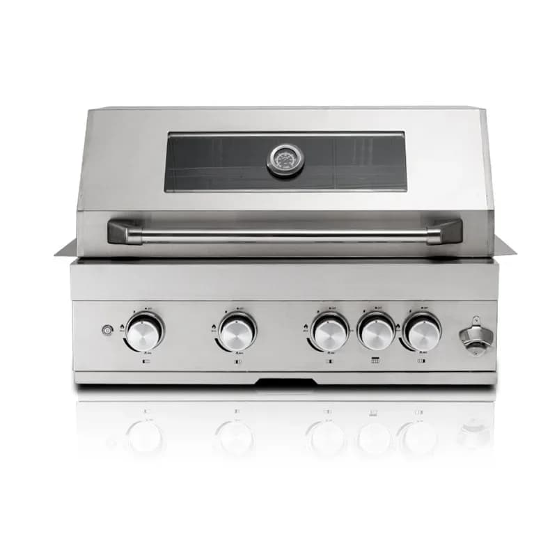 Embedded gas grill outdoor stainless steel grill