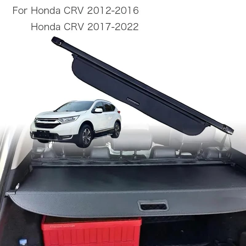 Auto Trunk Curtain Organizer Cover For Honda CRV 2012-2022 Cargo Cover Trunk Rear Rack Partition Shelter Shield Shade Luggage