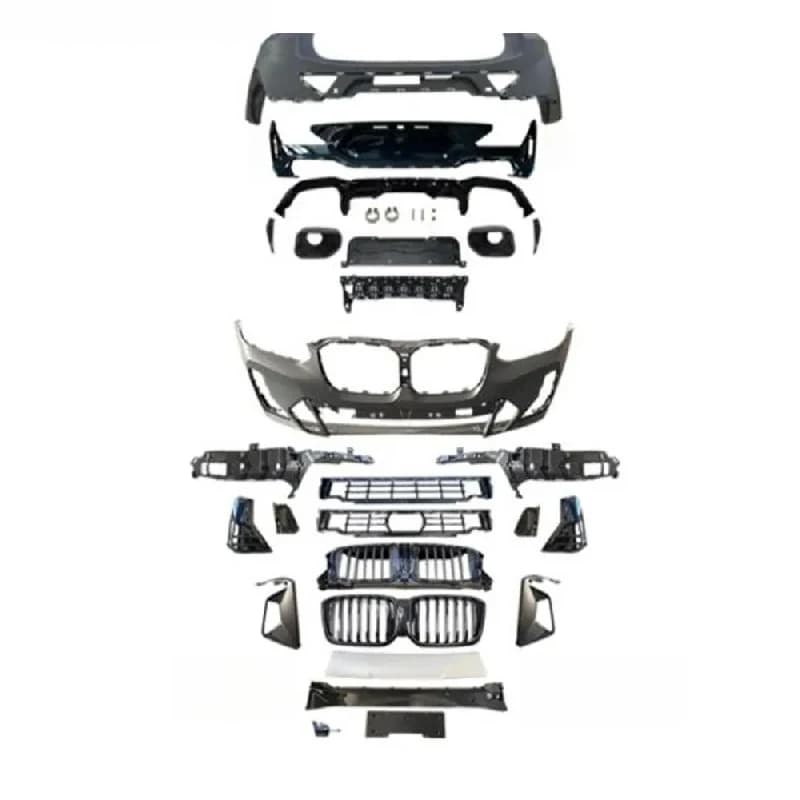 Hot selling Old To New Modified To 2022+ Body kit With Front Bumper Rear Lip Grill Headlights