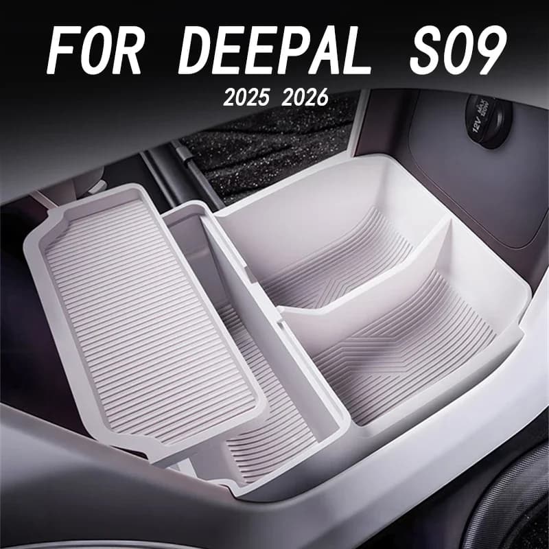 Car interior decoration accessories center console bottom storage box storage box For Changan Deepal S09 2025 2026