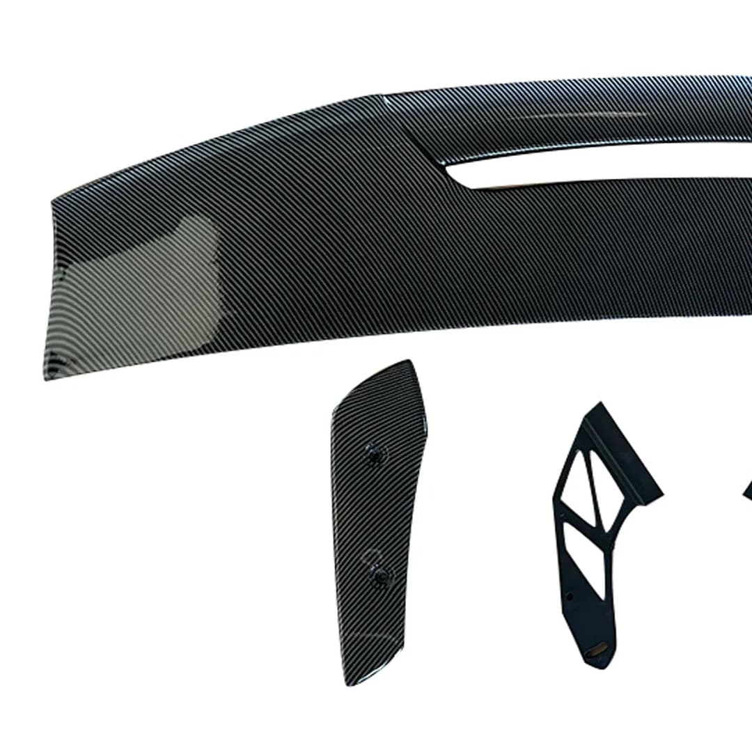 99% Universal Sedan MAD Style Rear Spoiler Wing Roof Decoration For Honda Mazda Lexus Hyundai BMW Deflector Tuning Accessories