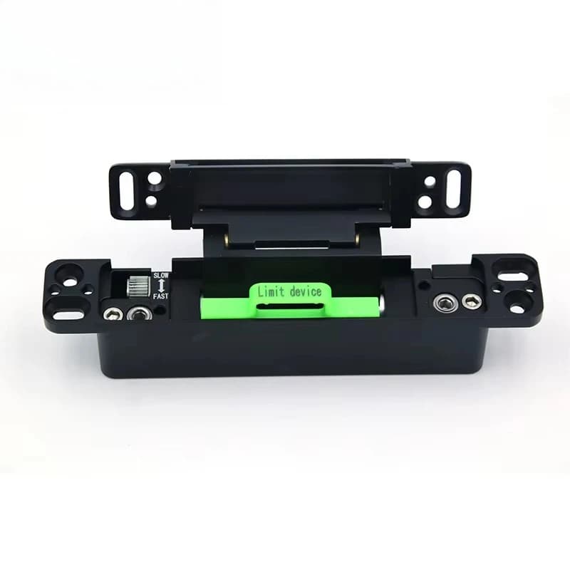 HBG006 New No-Groove 2D Adjustable Invisible Soft Close Hinges for Gate Door