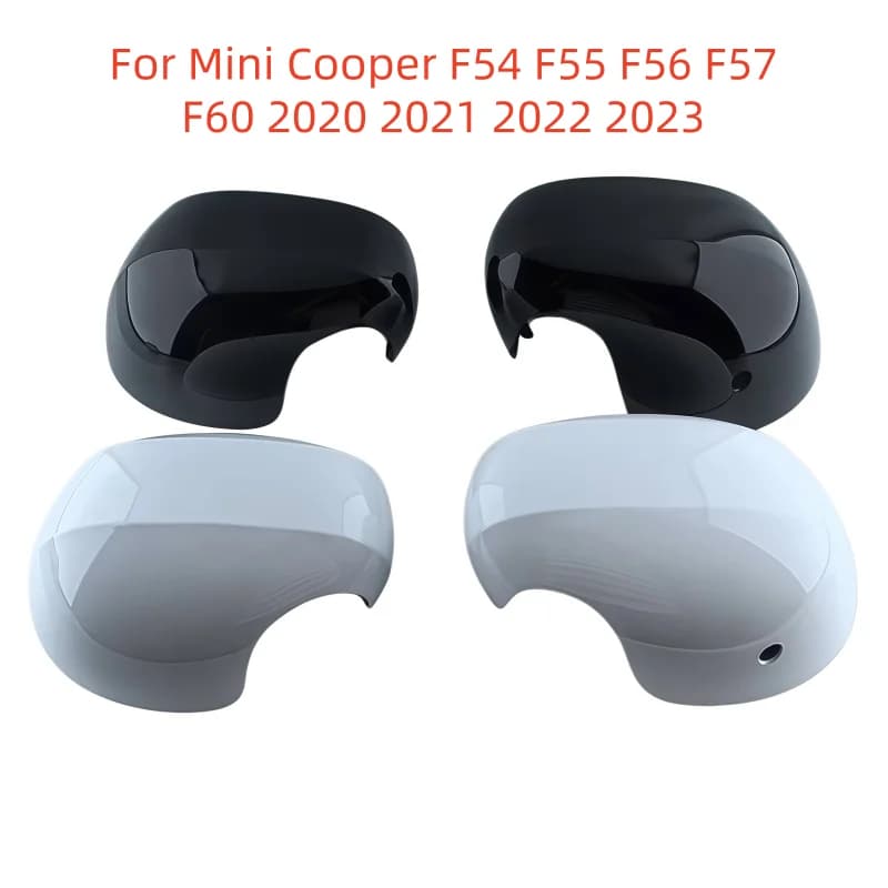 For Mini Cooper F54 F55 F56 F57 F60 2020 2021 2022 2023 Auto Replacement Left Right Rear Mirror Cover Shell Cap Housing New