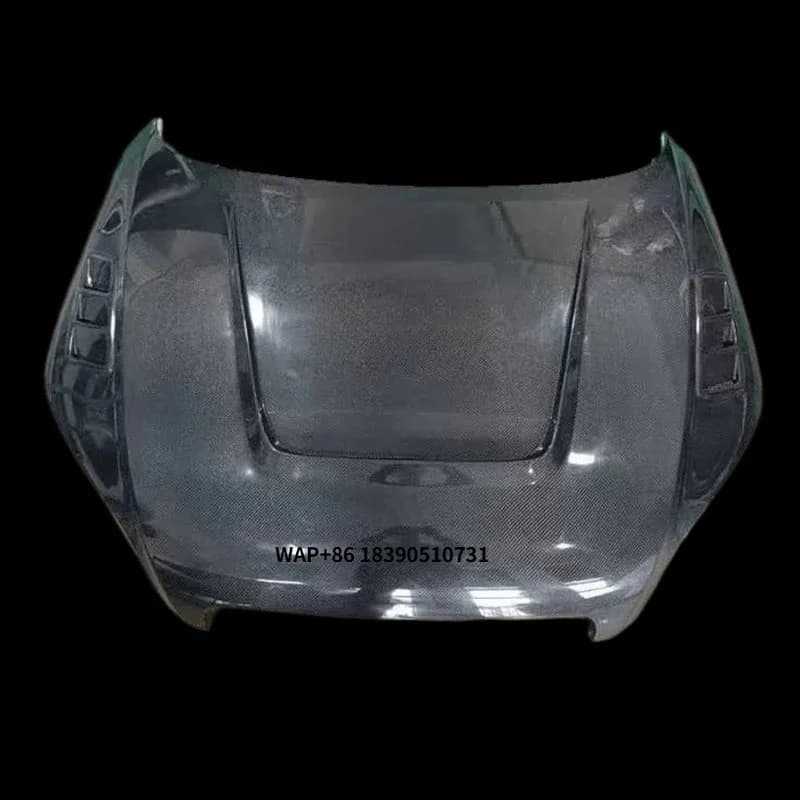 Carbon Fiber Fibre Engine Vent Bonnet Hood for Tt Tts 2008-2014 2013