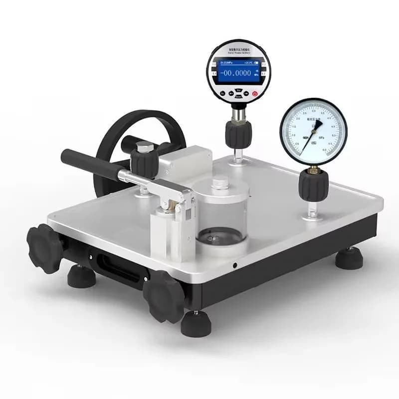 YH160BW Stable Portable Manual Pressure Hand Pump Hydraulic Pressure Generation Pump for Lab Calibration test Bench Hydraulic