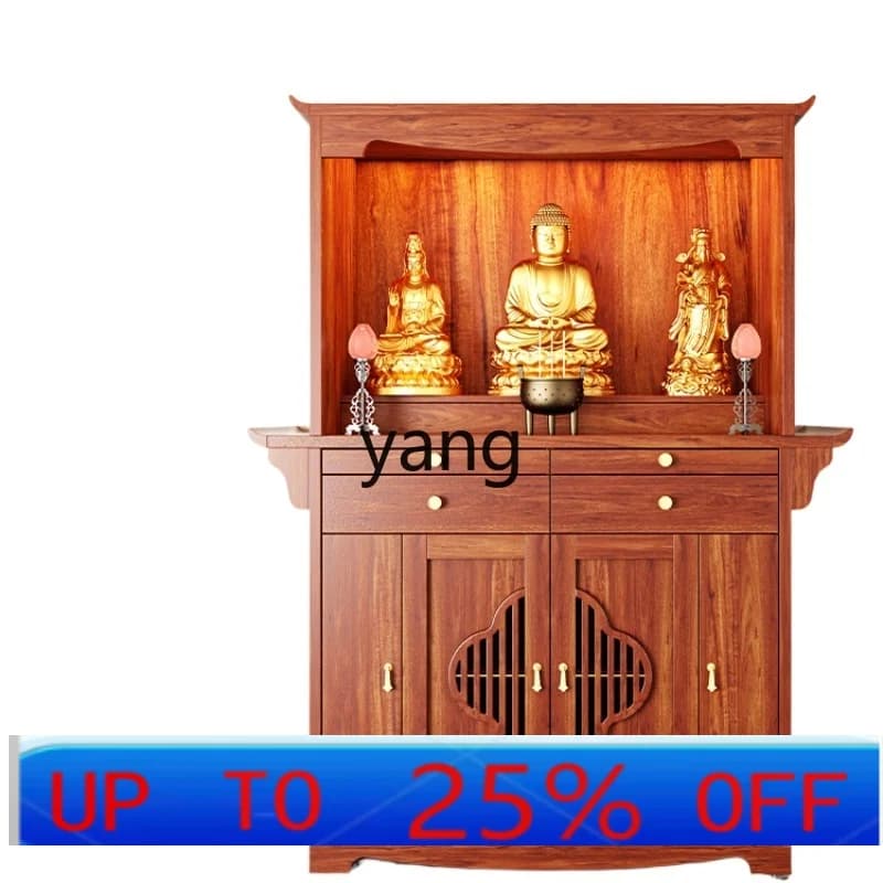 LHH Buddhist shrine offering shrine God of Wealth incense case new Chinese shrine