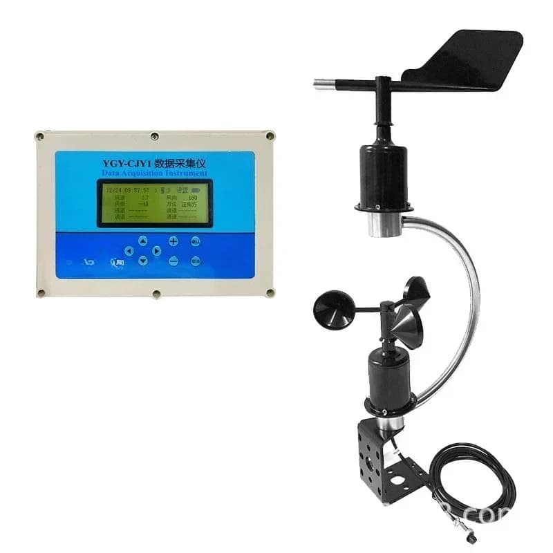 Wind speed anemometer Wind speed and direction recorder Tower crane anemometer Outdoor construction site