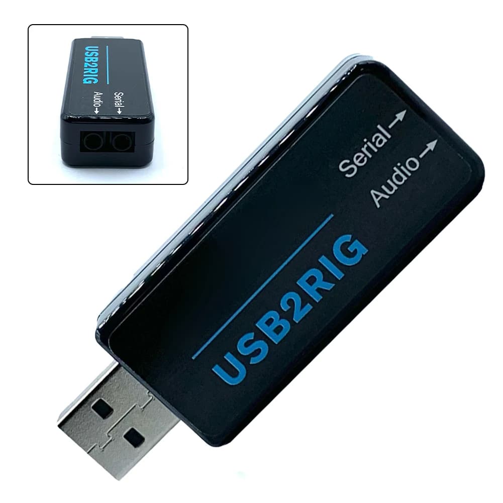 1PC Integrated Sound Card And PTT Control Two-in-one For AUDIO2RIG Amateur Radio USB Sound Card Connector Electrical Tool