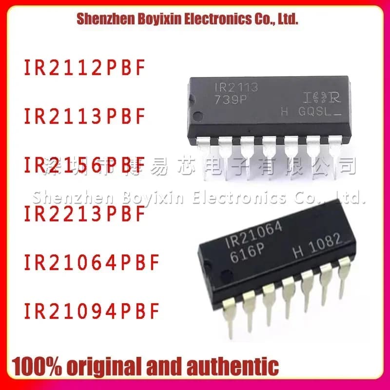 Original Product IR2112PBF IR2113PBF IR2156PBF IR2213PBF IR21064PBF IR21094PBFBrand new and original Ceramic shell