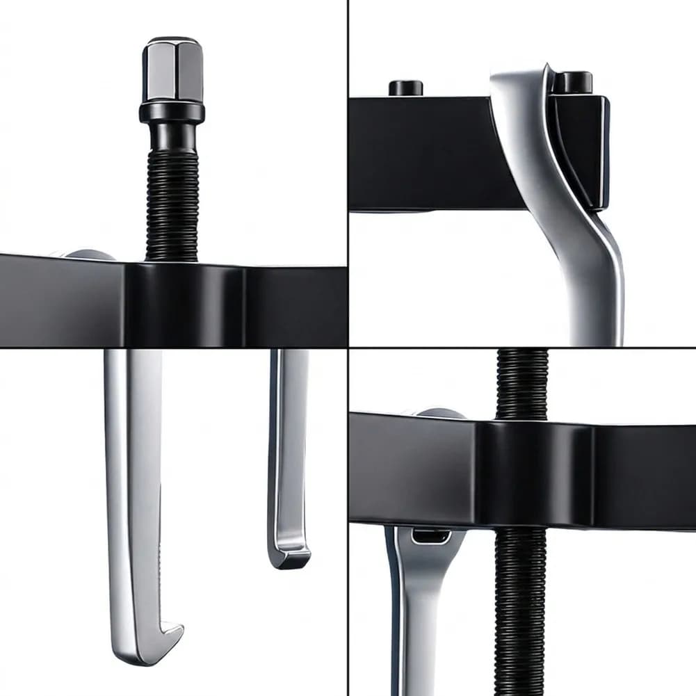 Steel 3 Jaw Puller for Automotive and Industrial Use High Torque Chrome Vanadium Construction 4 Inch 6 Inch 8 Inch