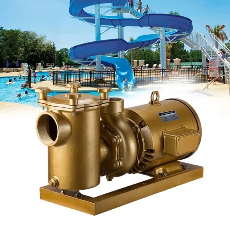Corrosion-Resistant Cast Copper BP Series Pool Pump - Large Flow & High Lift | For Pools/Water Parks