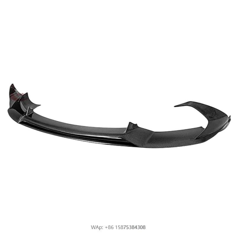 High Quality PK Style Carbon Fiber Front Bumper Lip for Ghibli 2014-2017 New Condition